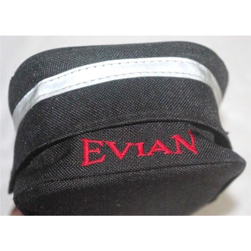 Evian Bicycle Saddle Bag / Seat Pack / Stash Bag, Clip On Rail Fit, Medium Size