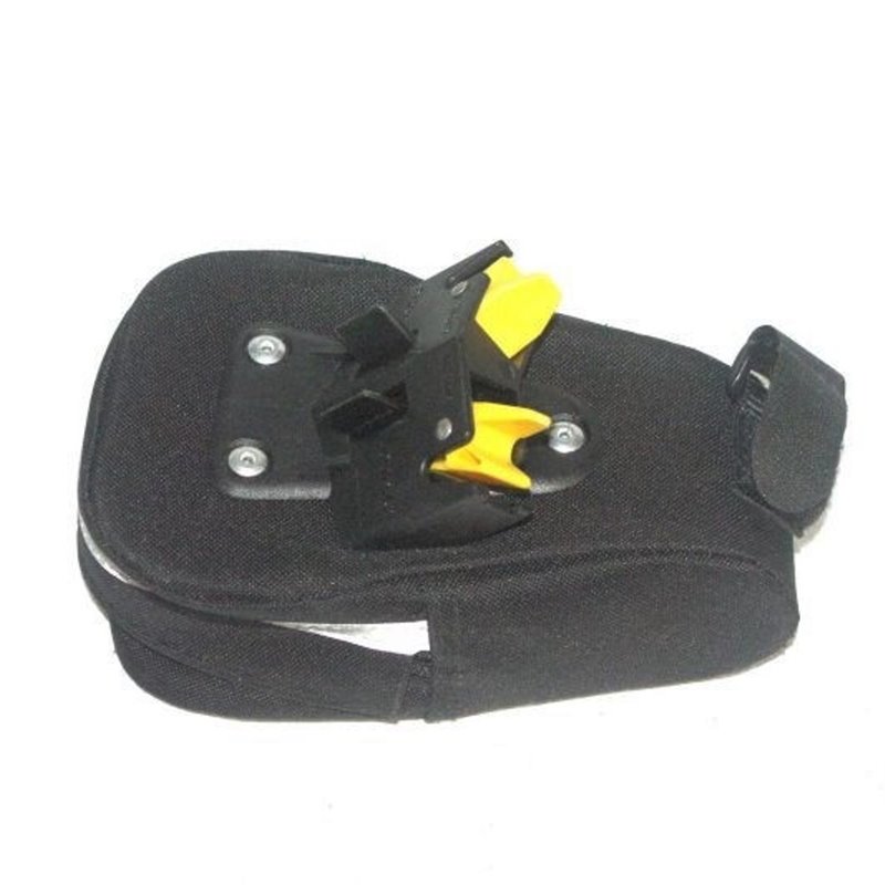 Evian Bicycle Saddle Bag / Seat Pack / Stash Bag, Clip On Rail Fit, Medium Size