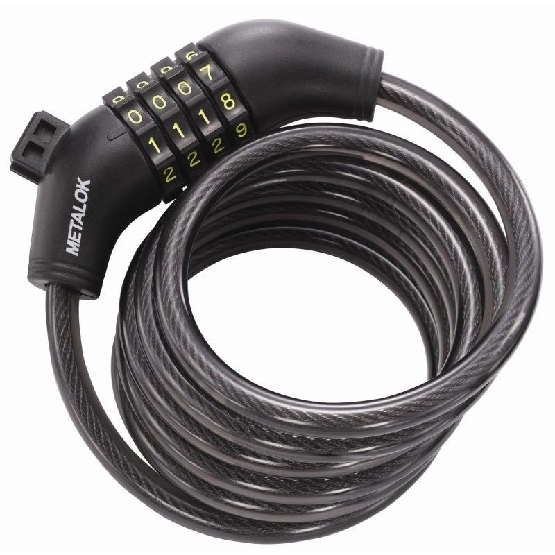 METALOK SUPERFLEX 1009 Combo Combination Cable Bicycle Bike Lock 1800 x 10mm