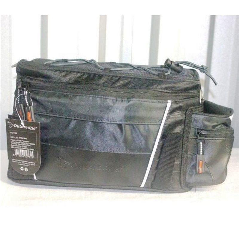 Outeredge Impulse Rack Bag - Black/Grey 300x150x190mm