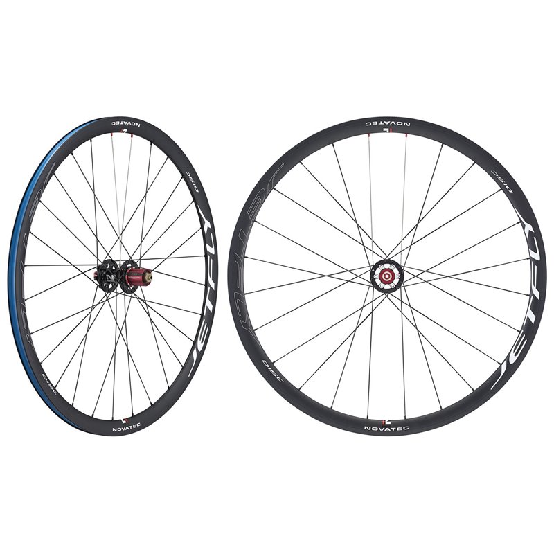 Novatec Jetfly Road Tubeless ready Wheelset 700C Disc 11 Speed Shimano