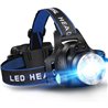 LED Rechargeable Headlamp 4 Modes IPX4 Headband