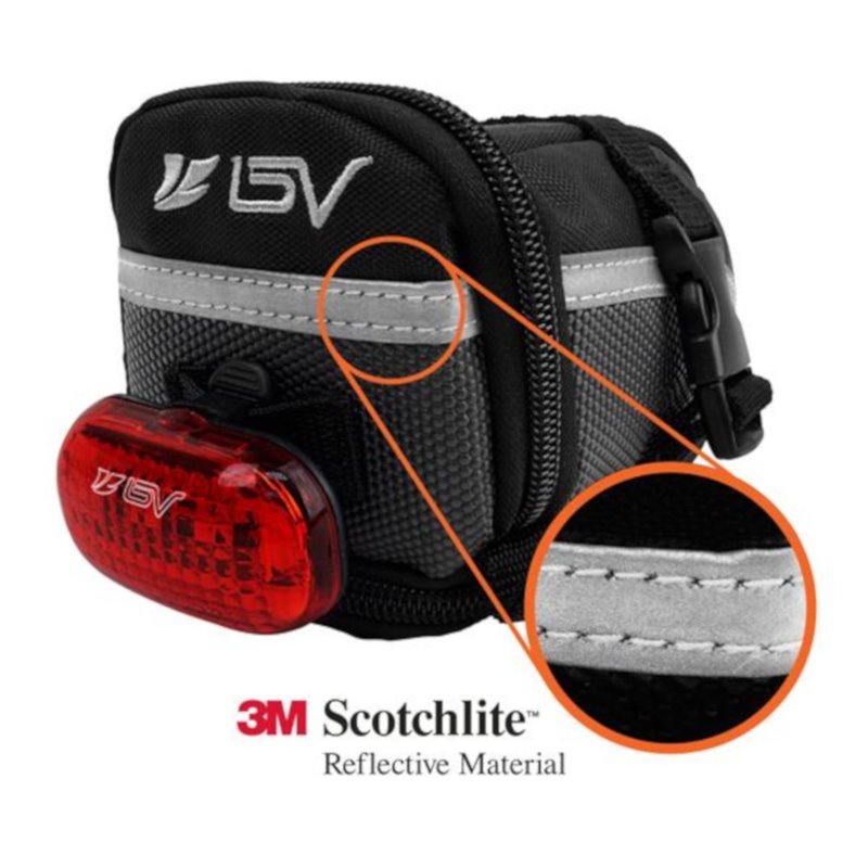 BV Strap On Wedge Bicycle Saddle Bag Medium