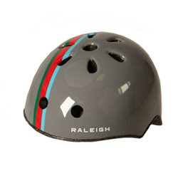 Raleigh Pop Silver Childrens Cycle Helmet 50 - 54cm