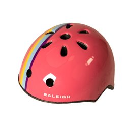 Raleigh Pop Pink Childrens Cycle Helmet 50 - 54cm