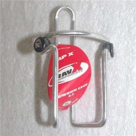RAV-X Alloy Water Bottle Cage Holder Silver