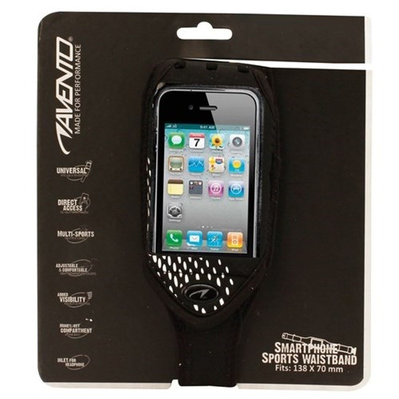 Avento 21OU Smart Phone Sports Waist Belt Band Strap