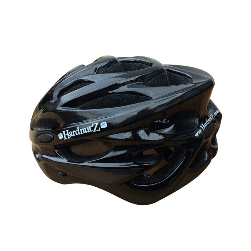 Hardnutz HN-103 Stealth Hi Vis Gloss Black Helmet 54-61cm