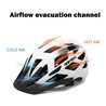 Animiles Adult Bike Helmet with Safety Rear LED Light 57-61cm White