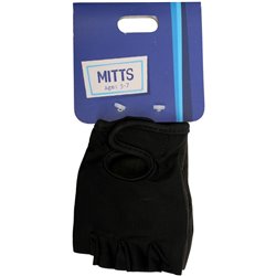 Halfords Kids Mitts - age 3 to 7 small Black