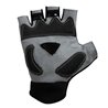 Optimum Hawkley Half Finger Gloves Black/Red/Grey Small