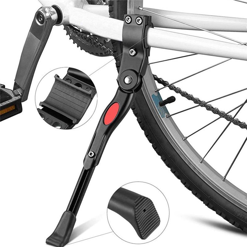Adjustable Bicycle Bike Kickstand / Prop Stand  Black