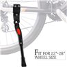 Adjustable Bicycle Bike Kickstand / Prop Stand  Black