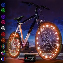 Activ Life Activ Lites LED Bike Wheel Lights 2-Pack Orange