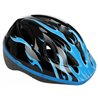 Halfords Blue Flames Design Kids Helmet - 48-52cm
