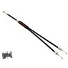Savage Upper Rotor Flatland Brake Cable - Black - BMX