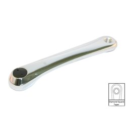 ETC Cotterless Left Hand Crank Arm 175mm Silver Shimano Pattern