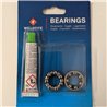 Weldtite 1/4in ball bearing cages with lithium grease for Rear Hubs