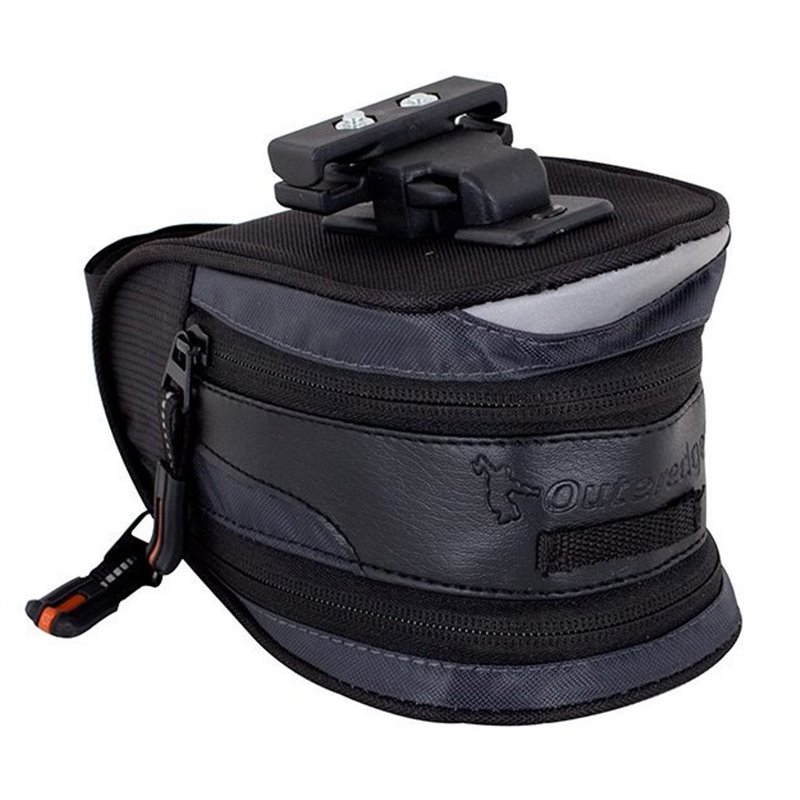 Outeredge Impulse Large Expandable Saddle Stash Bag Seat Pack 175 x 117 x 117mm