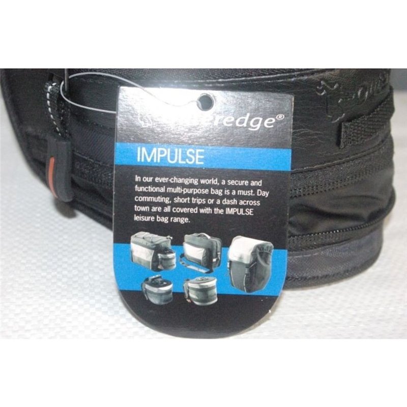 Outeredge Impulse Large Expandable Saddle Stash Bag Seat Pack 175 x 117 x 117mm