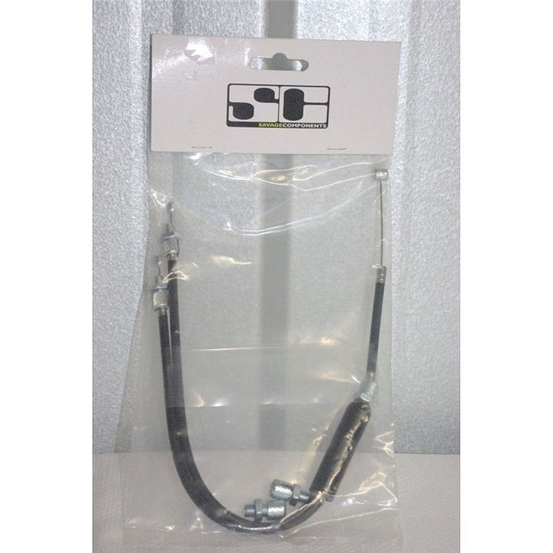Savage Upper Rotor Hardcore Brake Cable - Black