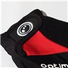 Optimum Hawkley Half Finger Gloves Black/Red/Grey Large