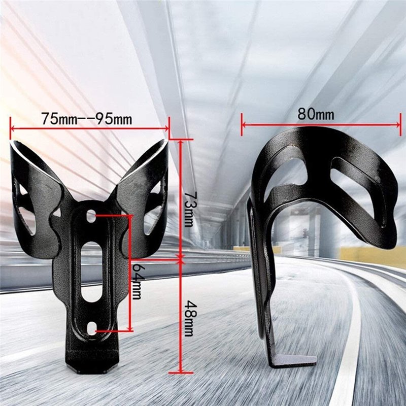 Lightweight Alloy Water Bottle Cage Black