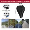Envahi Bicycle/Bike Padded Seat Cover Black