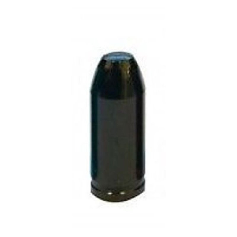 Pair of ETC Bullet Valve Caps - Black - Schrader