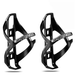 Pair of Enlee Polycarbonate Water Bottle Cages Black