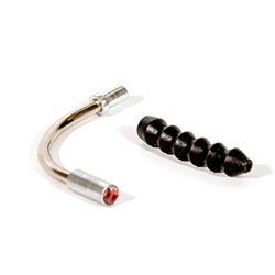 Fibrax 90 Degree V Brake Noodle Guide Pipe and Rubber Boot