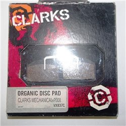 Clarks CMD-6 Organic Disc Brake Pads VX837C