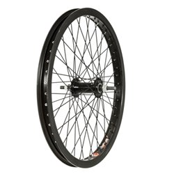 DiamondBack Rear BMX Wheel 20in  48H, 3/8in Axle Black Flip Flop Hub