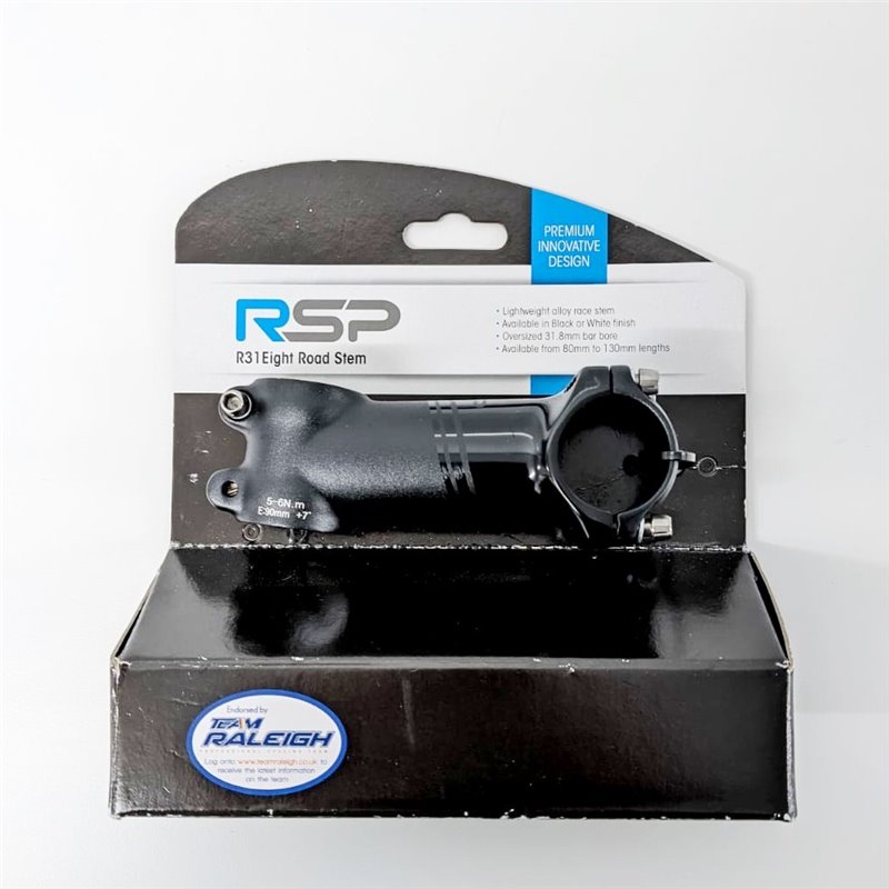 Raleigh RSP A-Head Race Stem 31.8mm x 90mm +/-7deg Rise