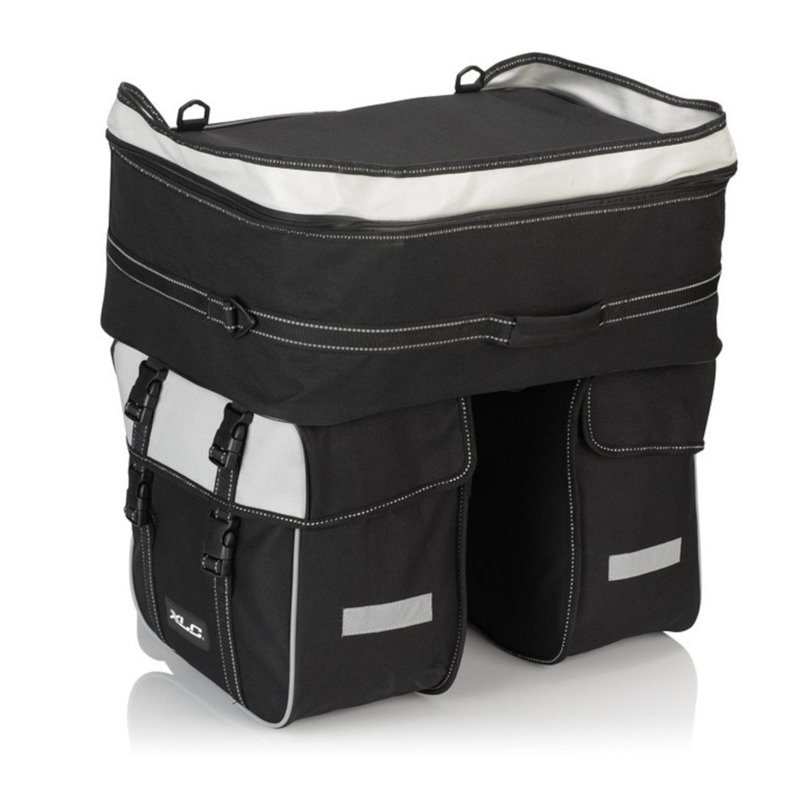 XLC BA-S68 Triple Pack Pannier Bag Traveller