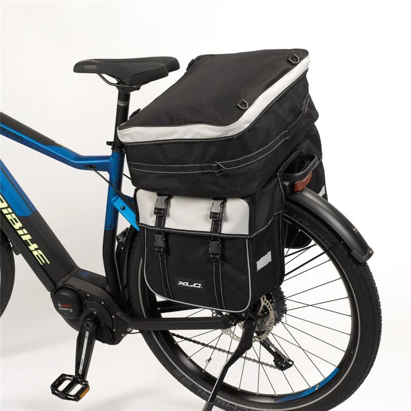 XLC BA-S68 Triple Pack Pannier Bag Traveller