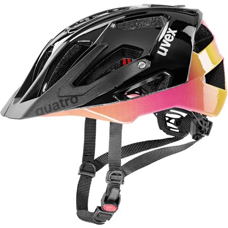 Uvex Quatro Road Cycling Helmet 52-57cm Future Black