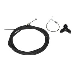 Clarks BMX Slick PTFE Brake Cable Kit Black