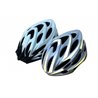 Hardnutz HN-103 Hi Vis Silver Carbon Road Helmet 54-61cm