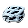 Hardnutz HN-103 Hi Vis Silver Carbon Road Helmet 54-61cm