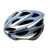 Hardnutz HN-103 Hi Vis Silver Carbon Road Helmet 54-61cm