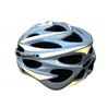 Hardnutz HN-103 Hi Vis Silver Carbon Road Helmet 54-61cm