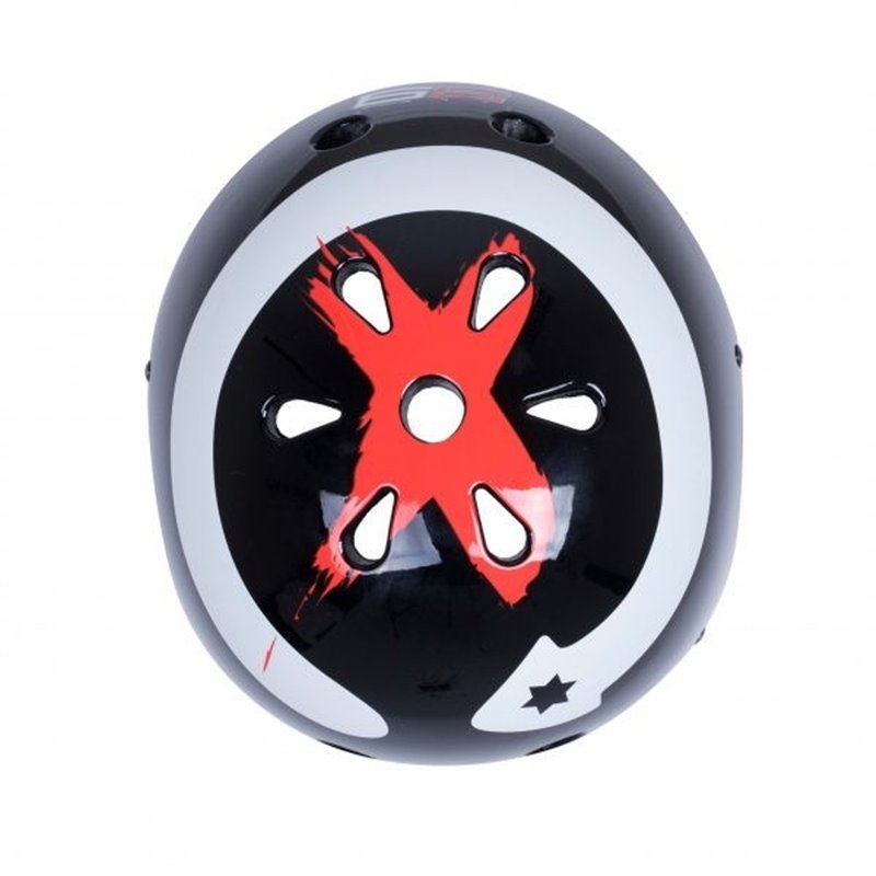 Kiddimoto Jorg Lorenzo Hero Kids Helmet BMX Cycle Scooter Skate Medium