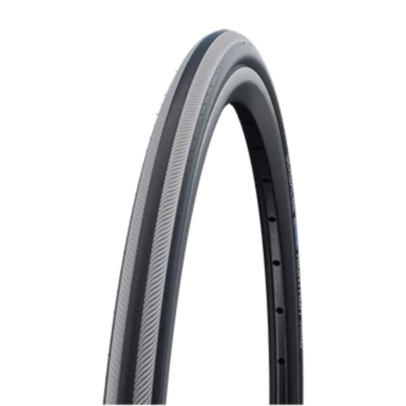 Schwalbe Right Run 26 x 1.1 inch Wheelchair Tyre Grey Stripes