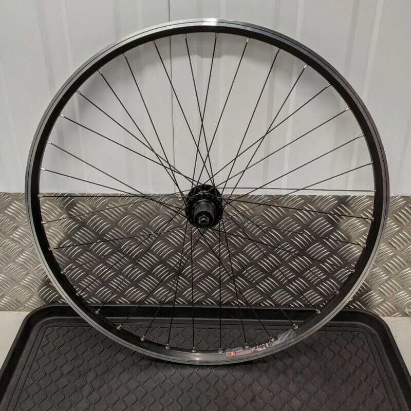 copy of Raleigh Rear 700c Wheel Mach1 240 36H Rim Brake QR Silver