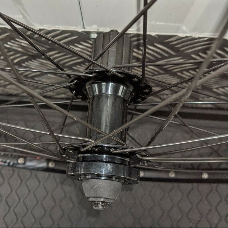 copy of Raleigh Rear 700c Wheel Mach1 240 36H Rim Brake QR Silver