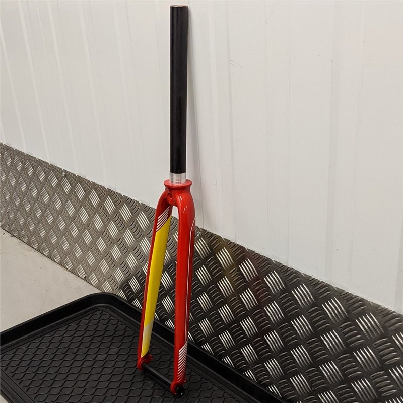 Alloy Road Forks Red Yellow