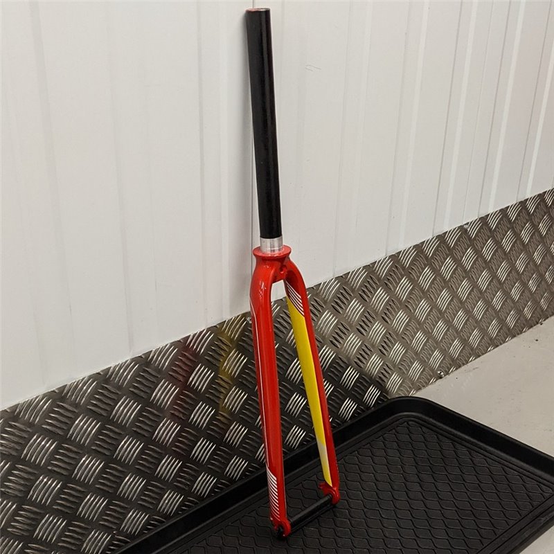Alloy Road Forks Red Yellow