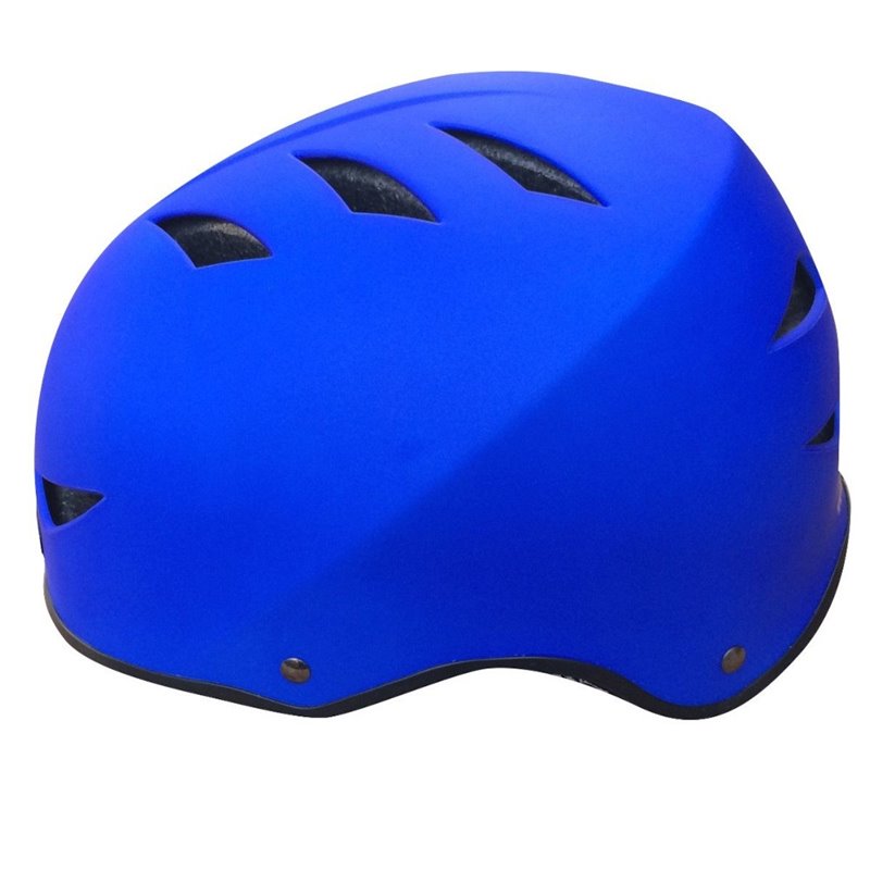 Hardnutz Street Helmet HN-102, Blue Rubber, Small 51-54cm, BMX/Skate
