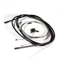 Fibrax Brake Cable Kit Stainless Inner Black Outer Pear